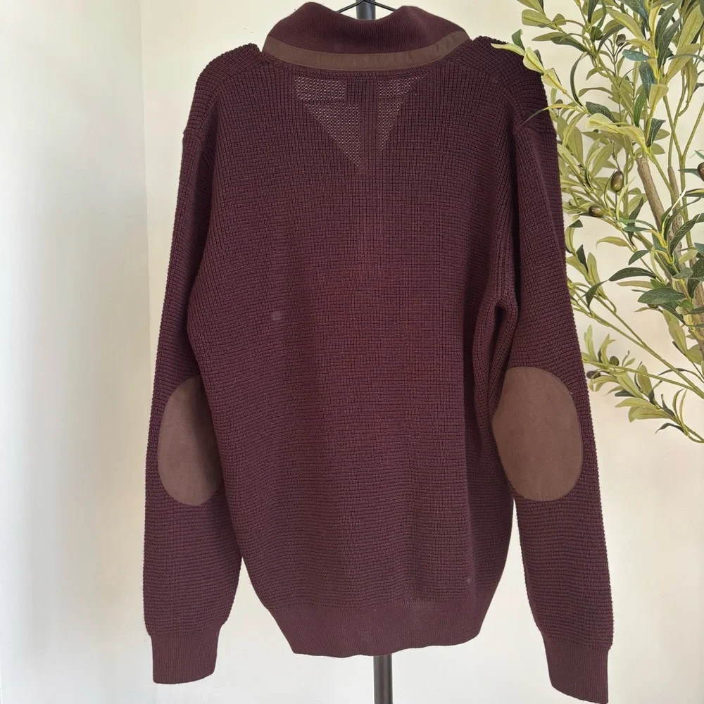 • [Bugatti] Men’s 1/4 Zip Sweater •